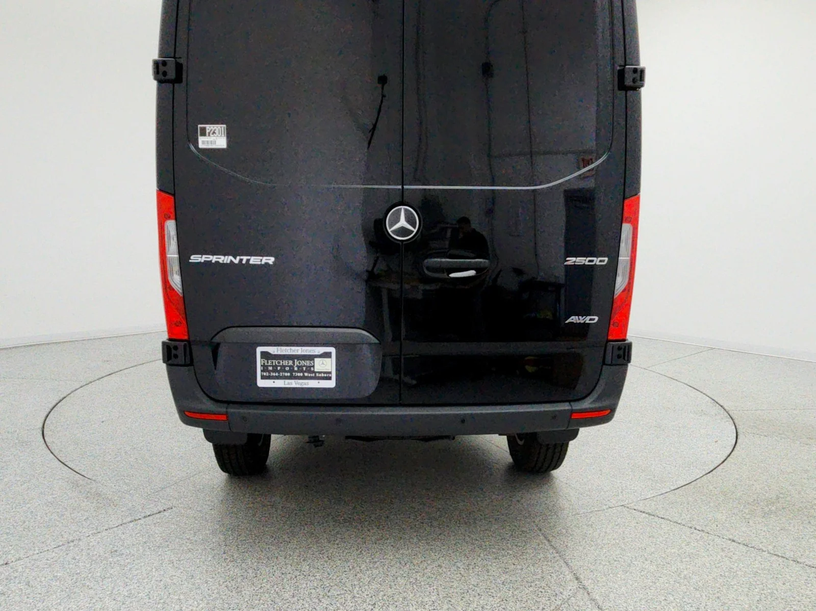 Used 2026 Obsidian Black Metallic Mercedes-Benz CARGO VAN image 7