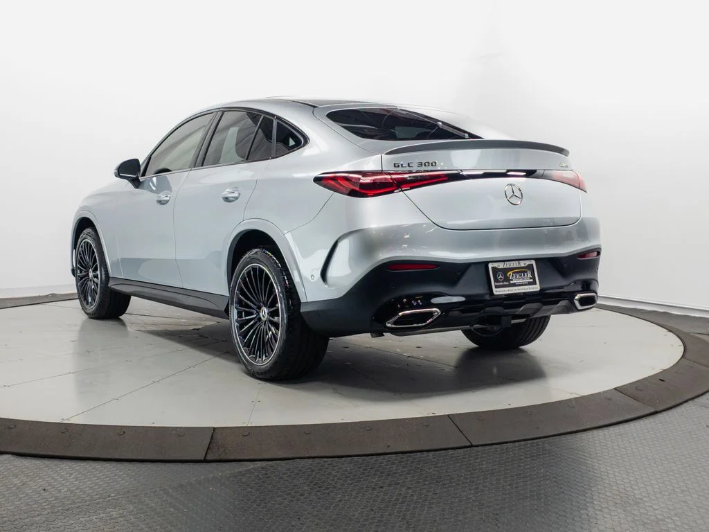 Certified Used 2025 Cirrus Silver Metallic Mercedes-Benz GLC 300 Coupe image 31