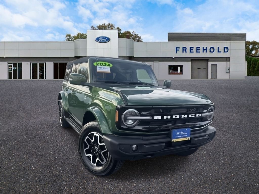 Certified Used 2024 Green Metallic Ford Outer Banks image 1