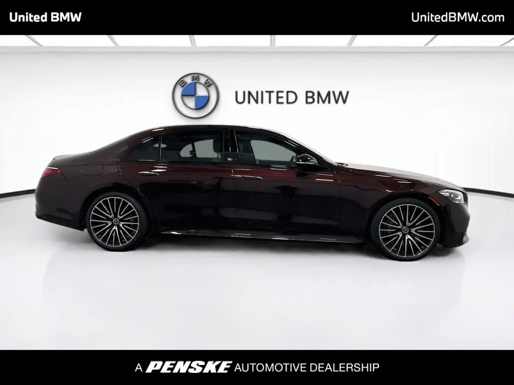 Used 2024 Rubellite Red Metallic Mercedes-Benz S 580 image 4