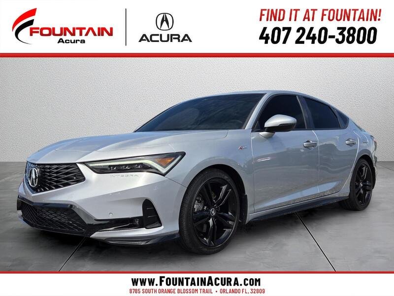 Certified Used 2026 Solar Silver Metallic Acura FWD A-Spec with Technology image 1
