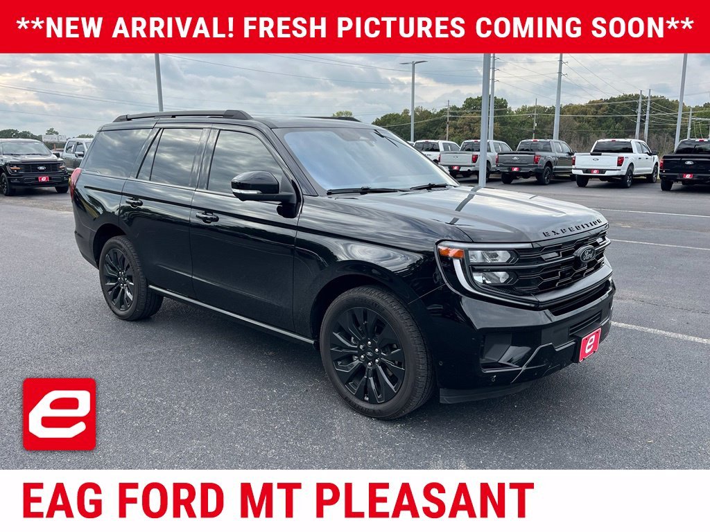 Used 2025 Agate Black Metallic Ford Platinum image 1