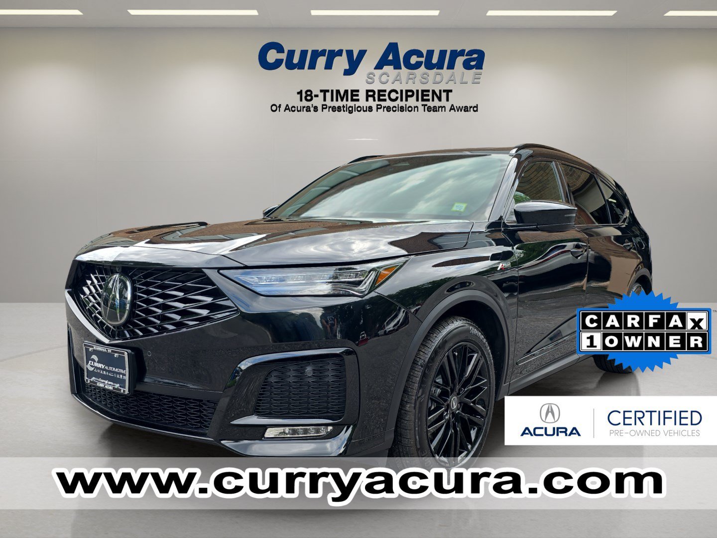 Certified Used 2026 Majestic Black Pearl Acura SH-AWD w/A-Spec Advance Package image 1