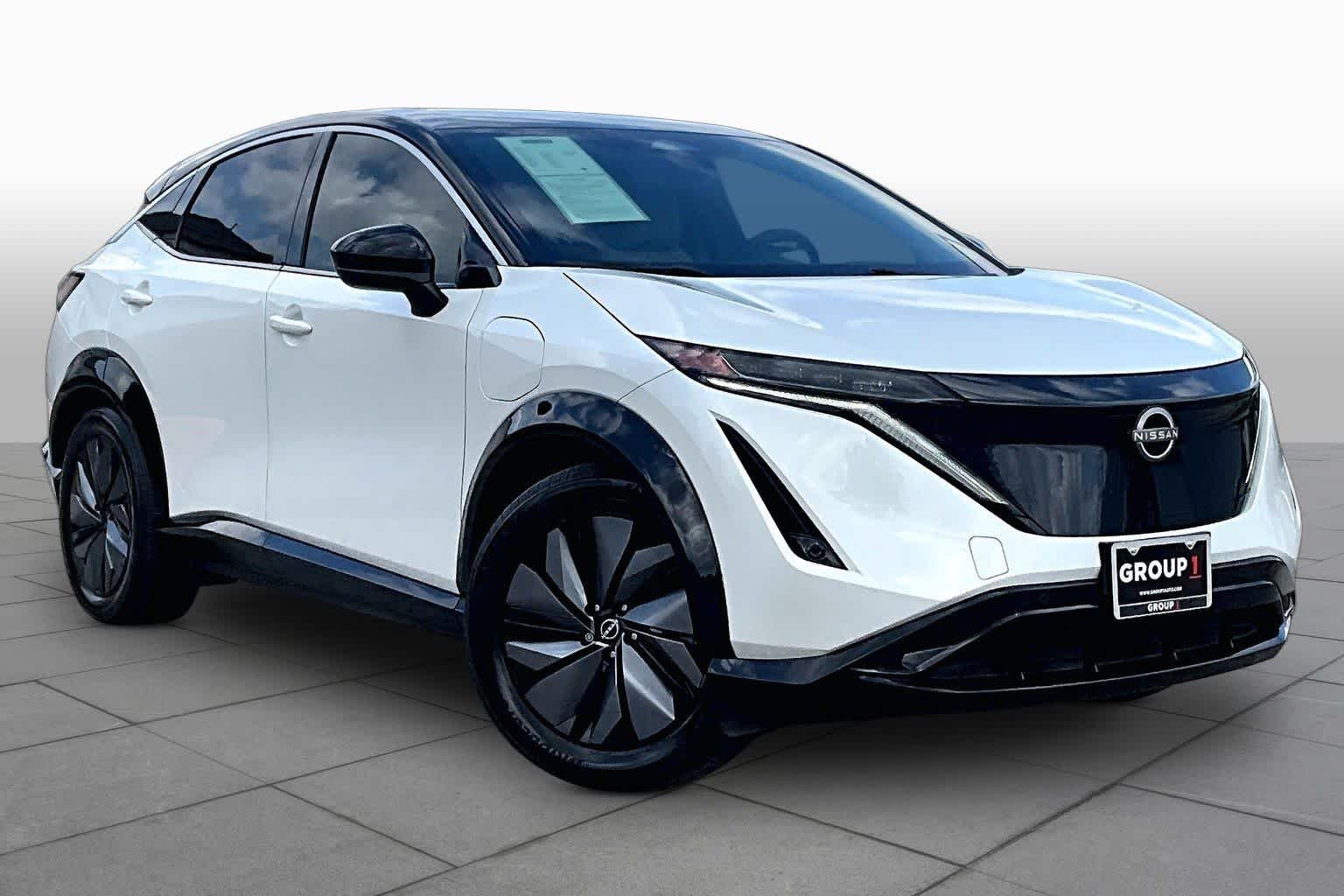 Used 2023 Nissan Ariya Engage with VIN JN1AF0BA1PM406982 for sale in Houston, TX