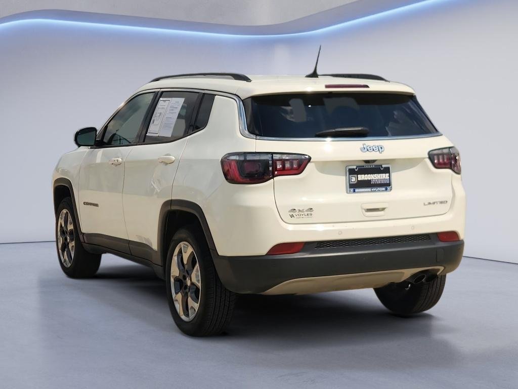Used 2021 White Clearcoat Jeep Limited image 8