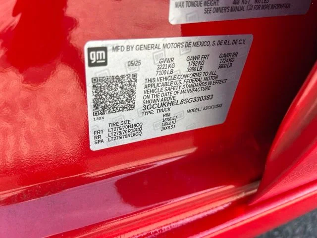 Certified Used 2025 Red Chevrolet ZR2 image 32