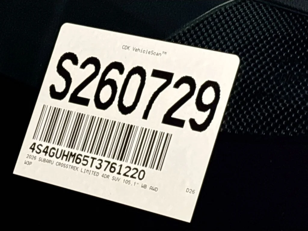 New 2026 CRYSTAL WHITE PEARL Subaru Limited image 25