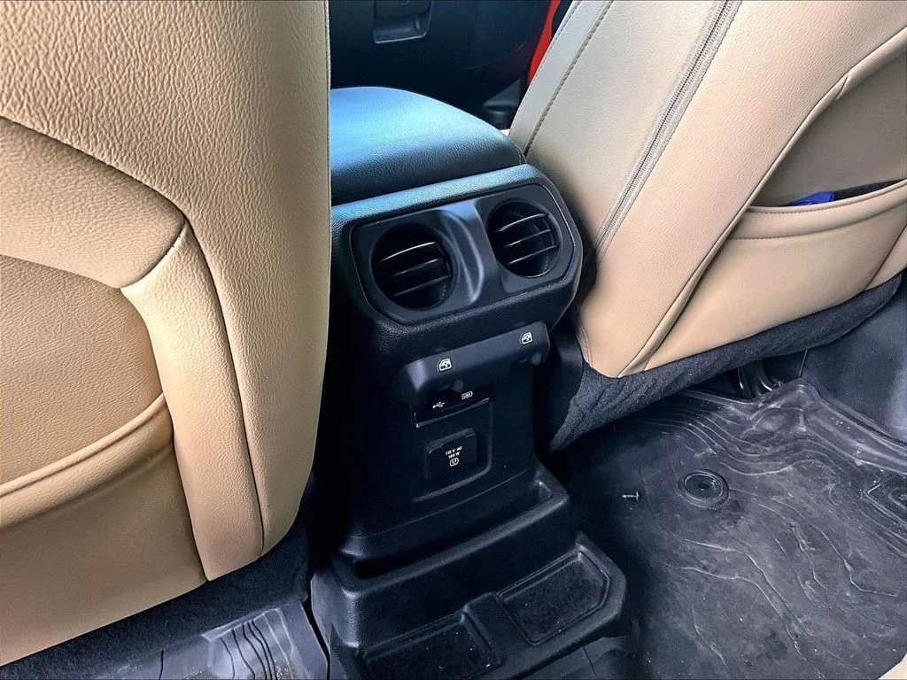 Used 2018 Orange Jeep Unlimited Sahara image 32