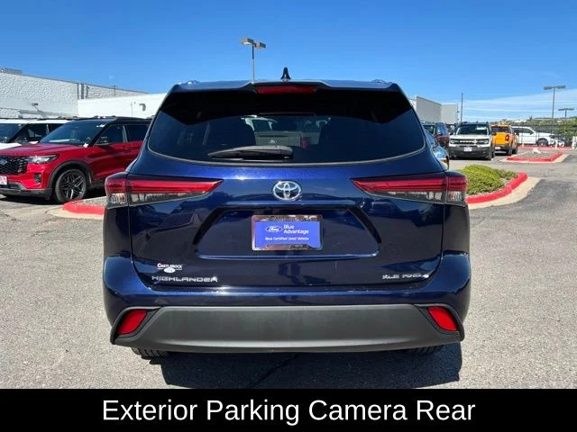 Used 2021 Blue Toyota XLE image 4