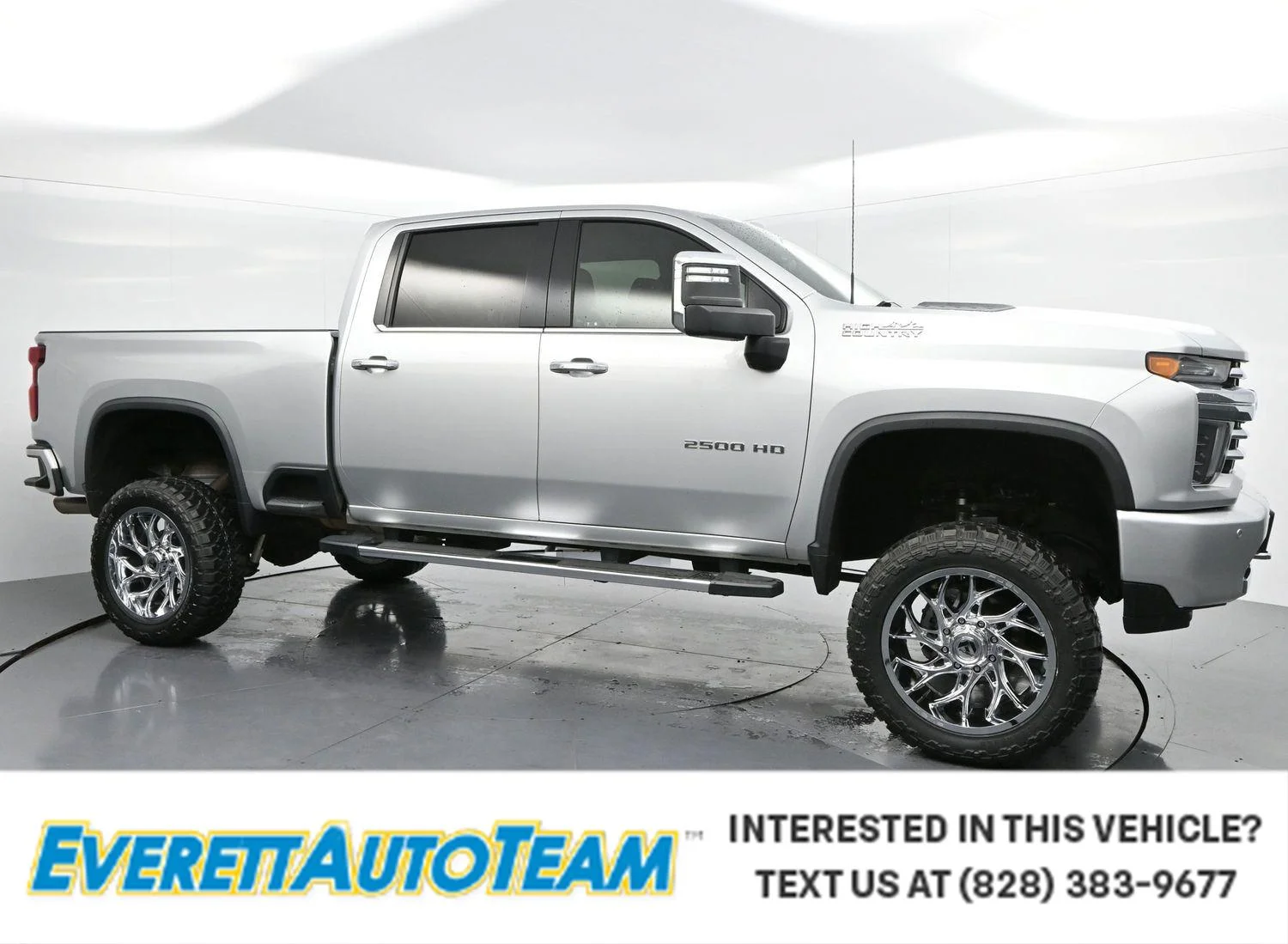 Used 2020 Silver Ice Metallic Chevrolet High Country image 1
