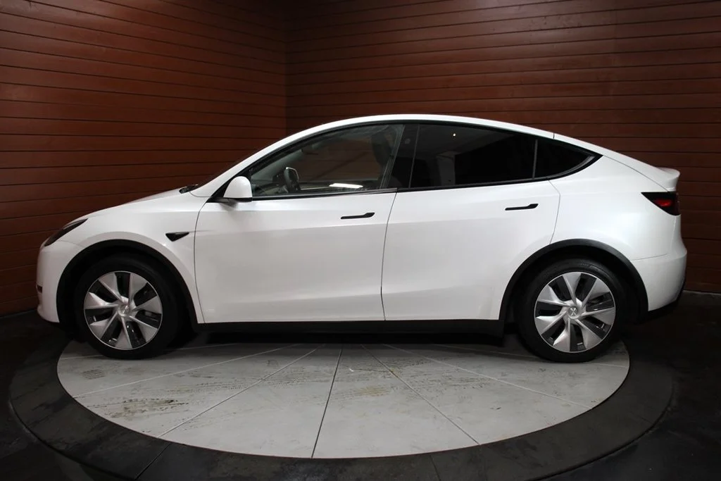 Used 2023 Pearl White Multi-Coat Tesla Long Range image 6