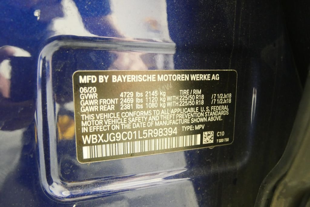 Used 2020 Mediterranean Blue Metallic BMW xDrive28i image 13