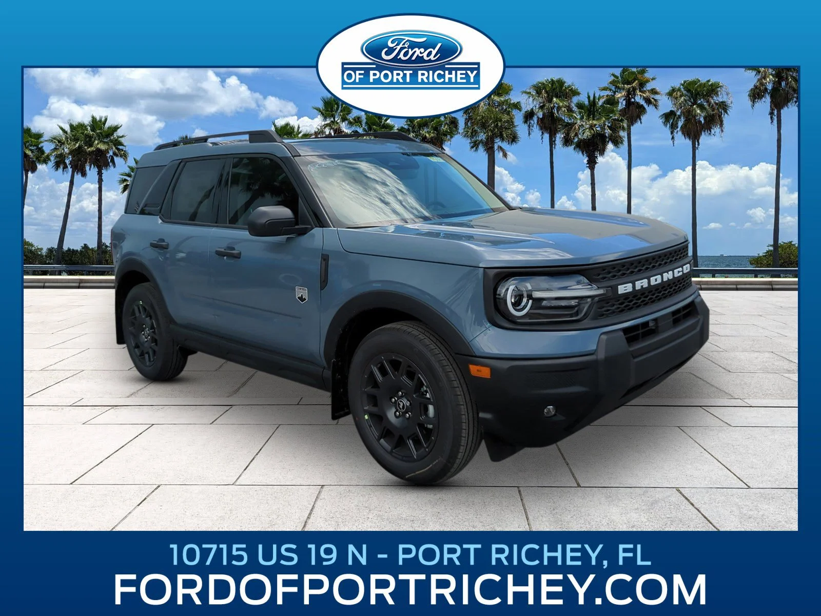 New 2026 Azure Gray Metallic Tri-Coat Ford Big Bend® image 1