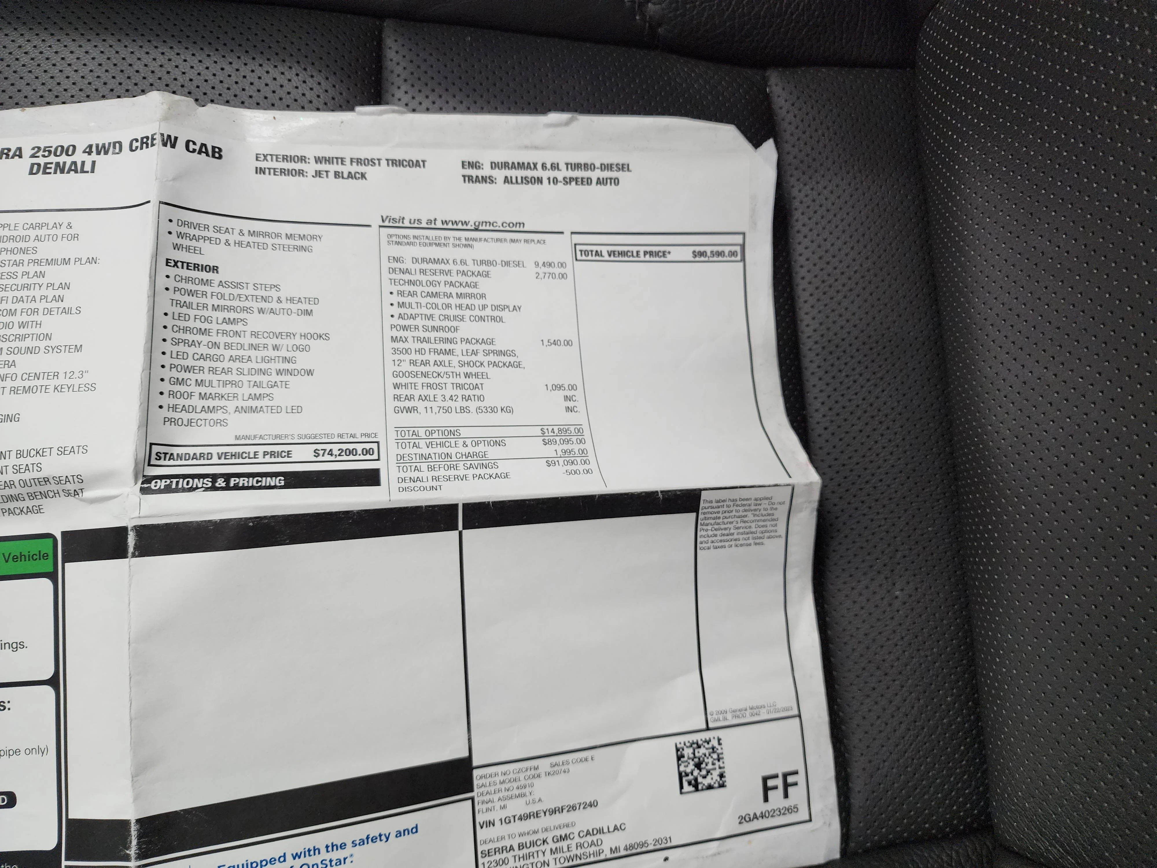 2024 GMC Sierra 2500HD Denali - Photo 62