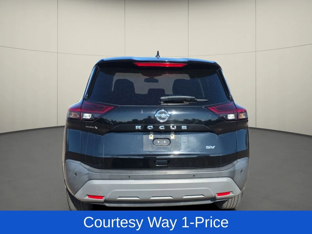 Used 2021 Black Nissan SV image 8