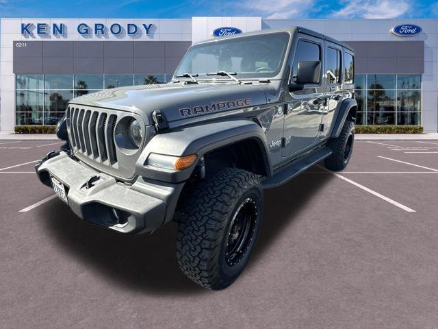 Used 2019 Gray Jeep Unlimited Sport S image 4