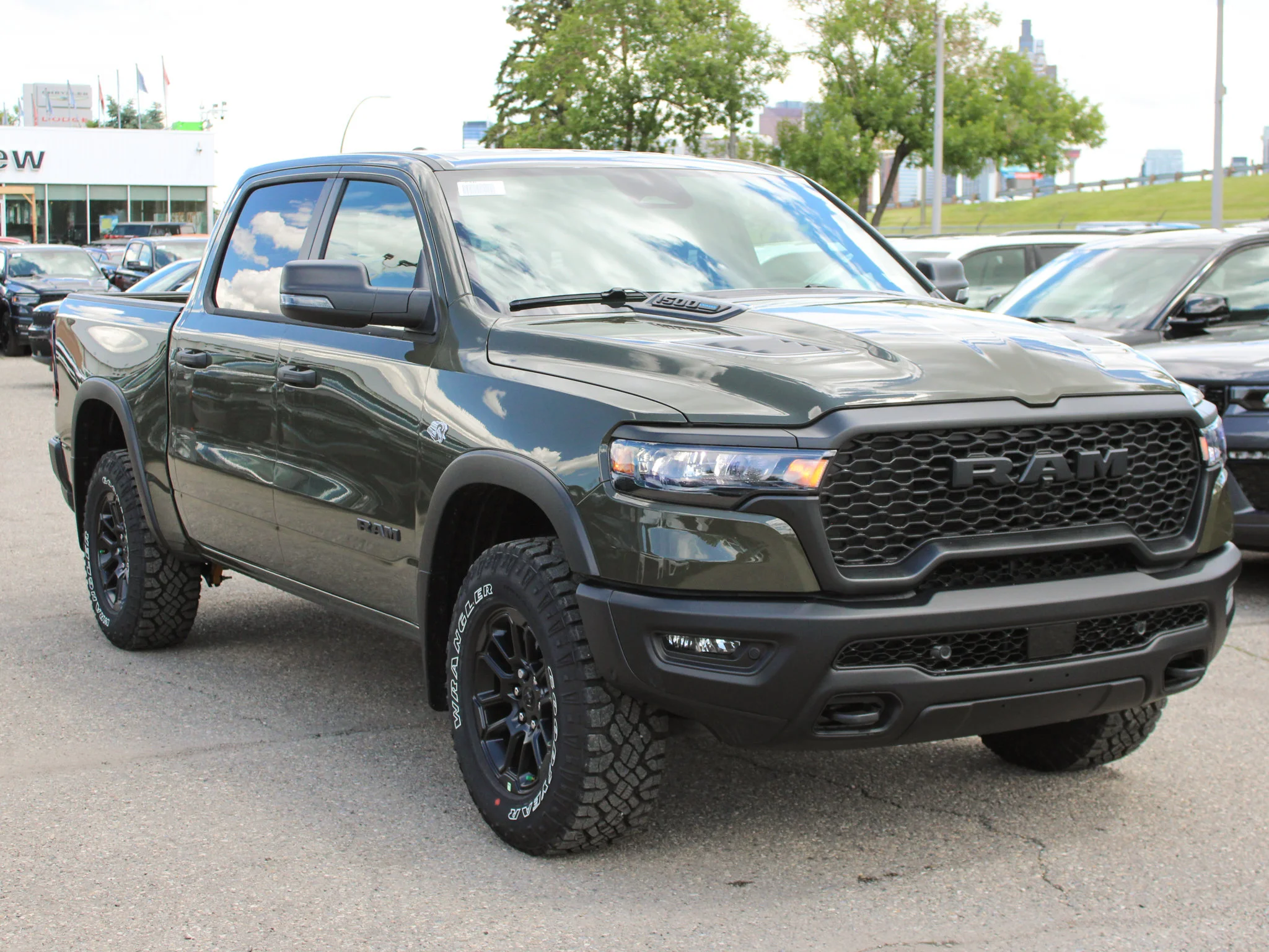 New 2026 Tan RAM Rebel* Crew Cab 4x4, HEMI V8 image 8