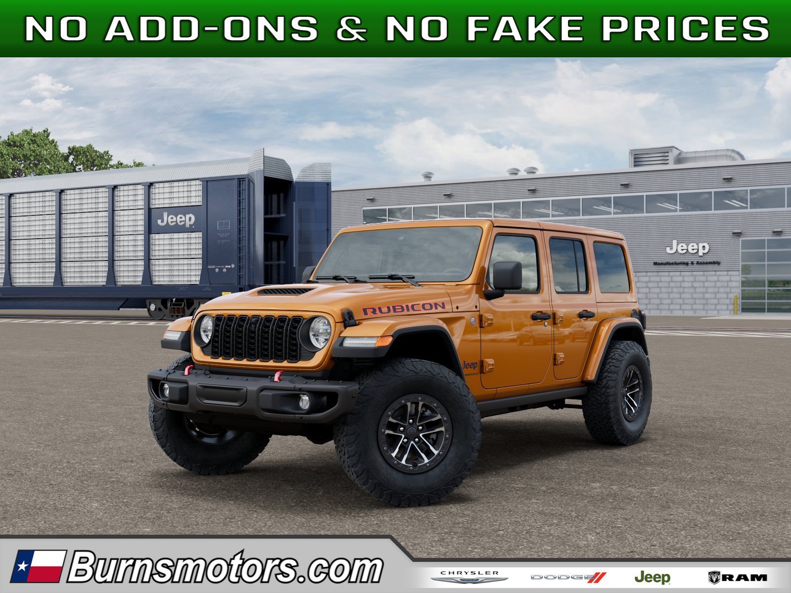 New 2026 Goldilocks Exterior Paint Jeep Rubicon X 4-Door image 1