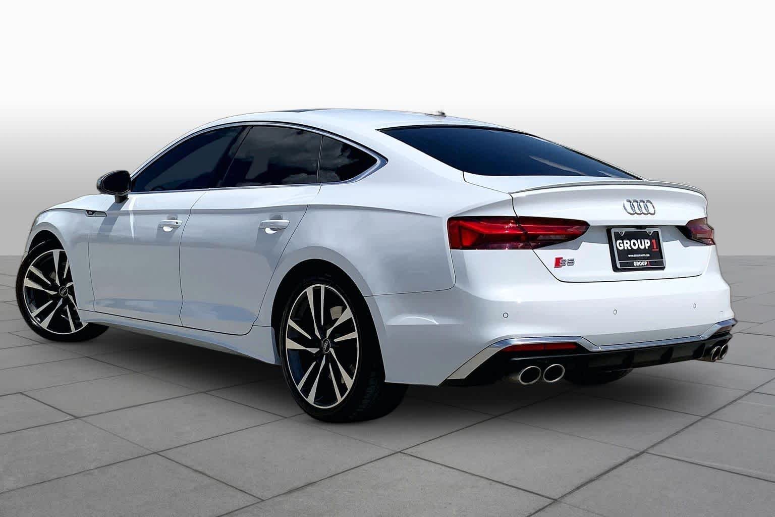 Used 2023 Glacier White Metallic Audi Premium Plus image 12