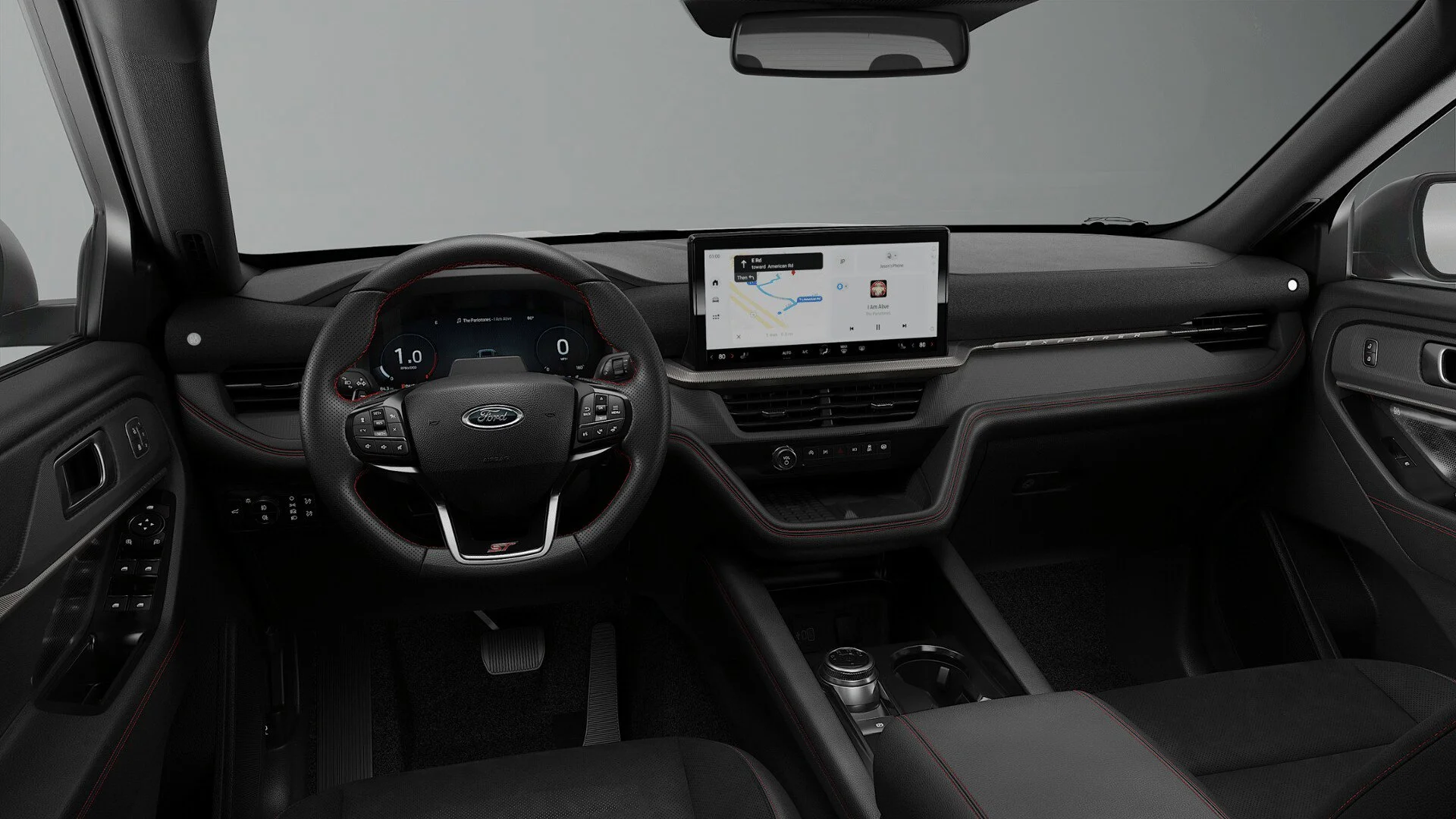 New 2026 Carbonized Gray Metallic Ford ST image 7