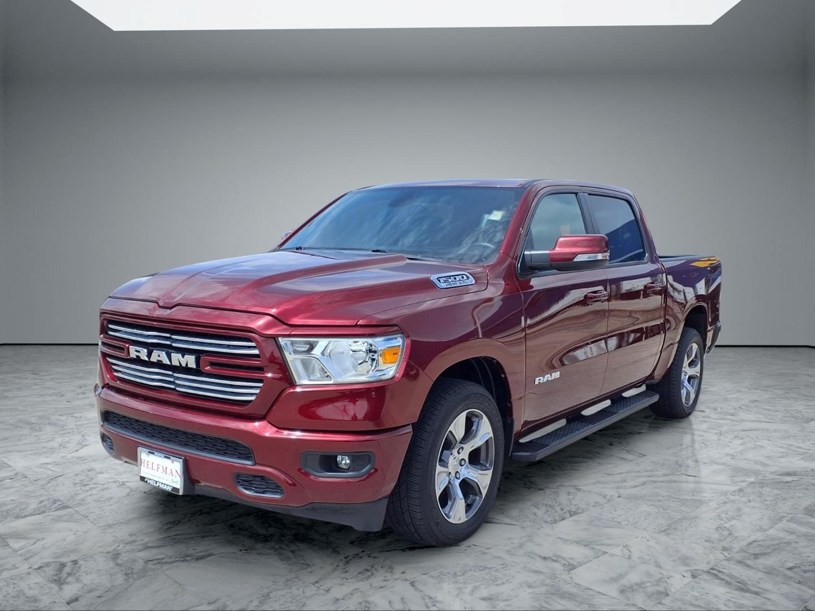 Used 2020 Delmonico Red Pearlcoat Ram Lone Star image 3