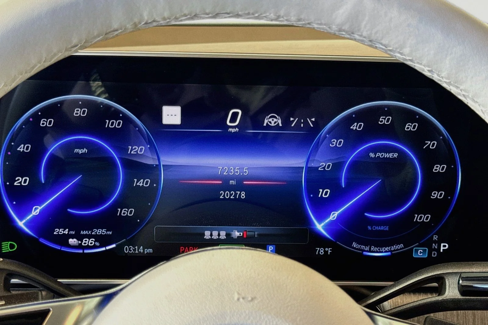 Used 2023 Twilight Blue Metallic Mercedes-Benz EQE 350 image 12