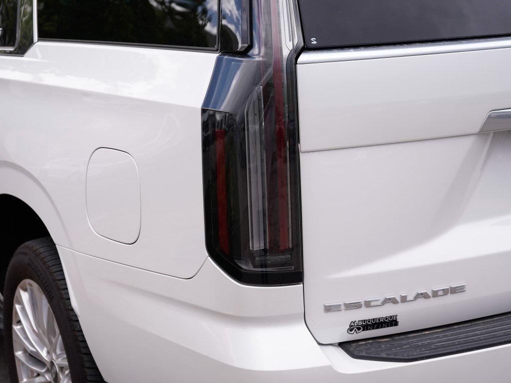 Used 2025 Crystal White Tricoat Cadillac 4WD Premium Luxury image 8