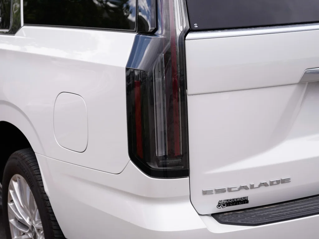 Used 2025 Crystal White Tricoat Cadillac 4WD Premium Luxury image 8