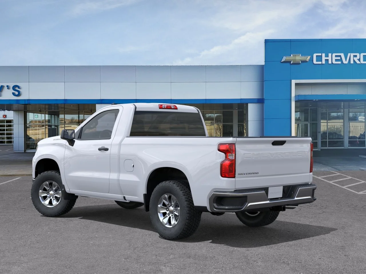 New 2026 Summit White Chevrolet Work Truck image 3