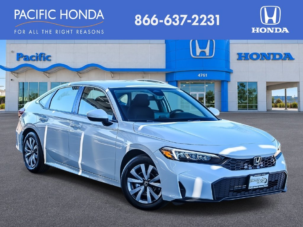 New 2026 Platinum White Pearl Honda LX image 1