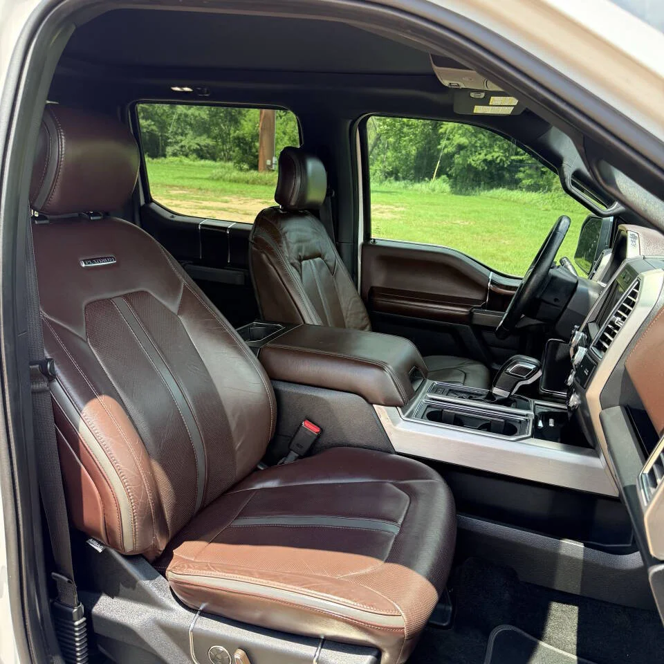 Used 2015 White Ford Platinum 4x4 4dr SuperCrew 5.5 ft. SB image 18
