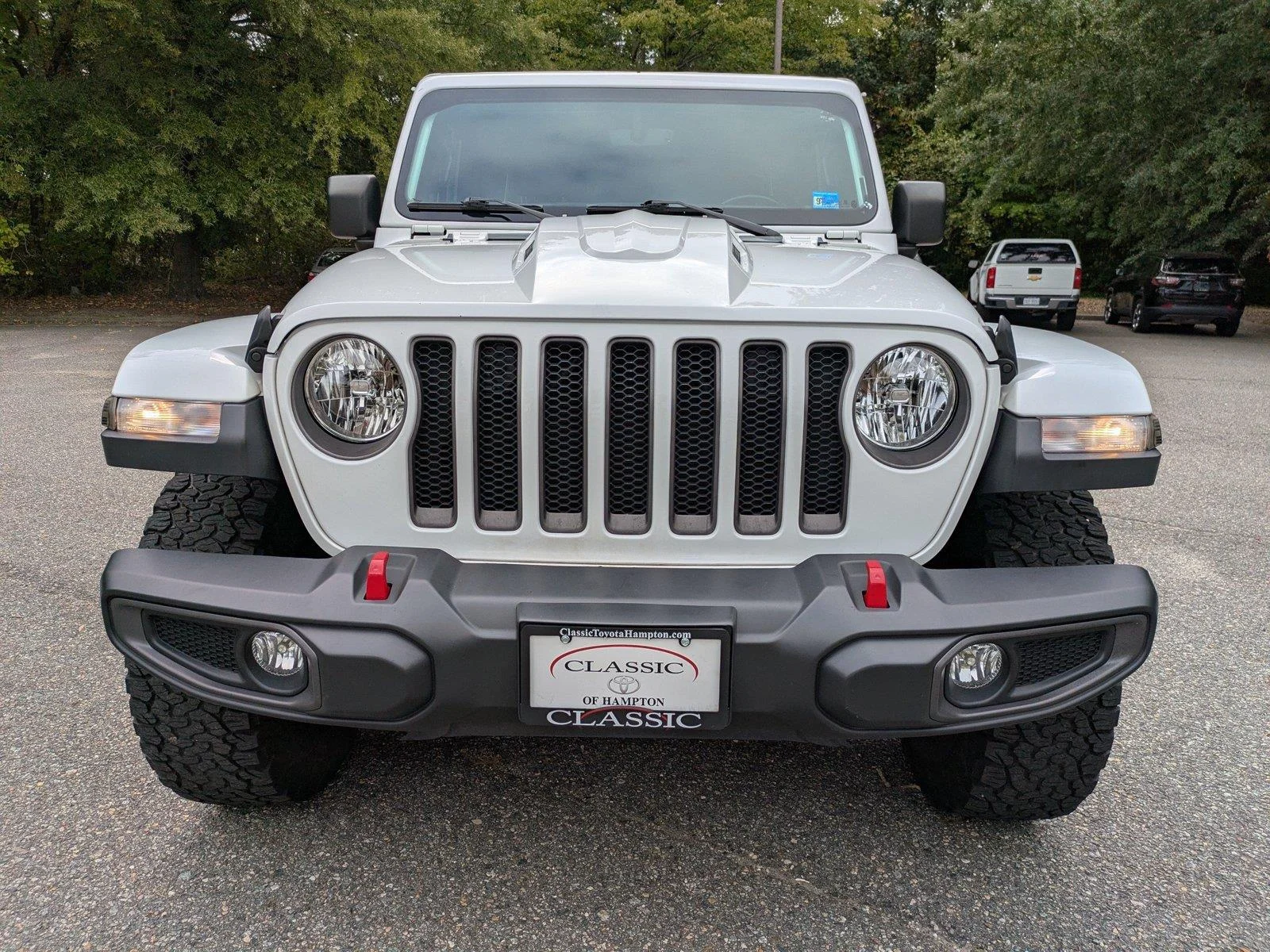 Used 2022 Bright White Clearcoat Jeep Unlimited Rubicon image 9