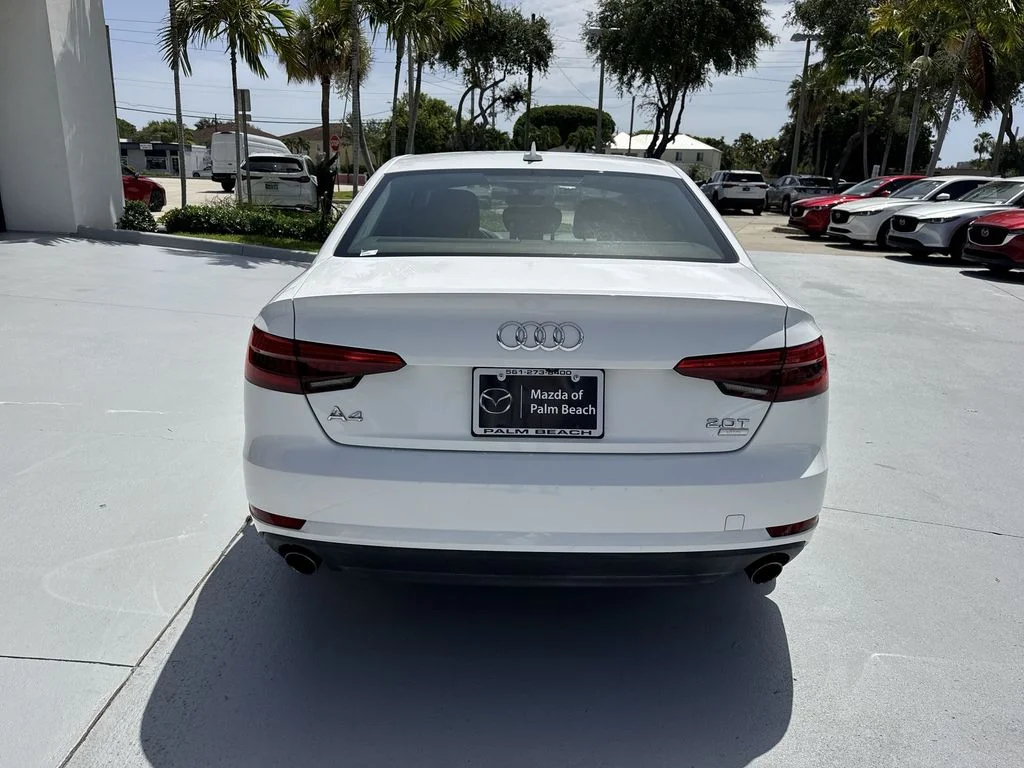 Used 2017 Audi A4 Premium with VIN WAUGMAF42HN030552 for sale in North Palm Beach, FL
