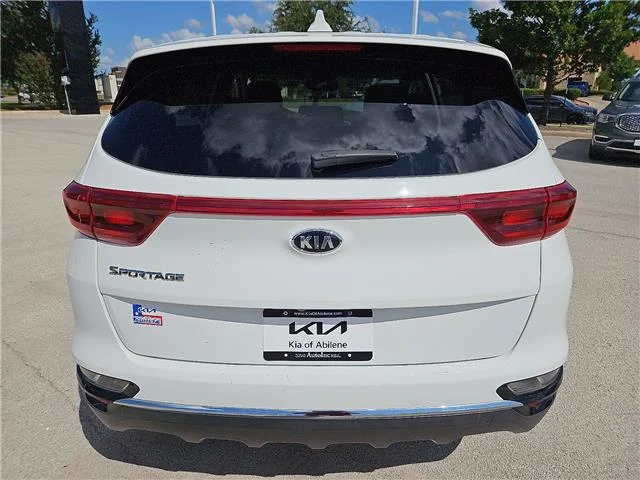 Used 2021 Snow White Pearl KIA LX Front-wheel Drive image 4