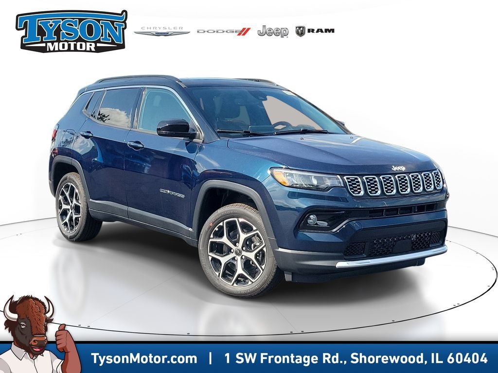 New 2026 Fathom Blue Pearl Coat Jeep Limited image 1