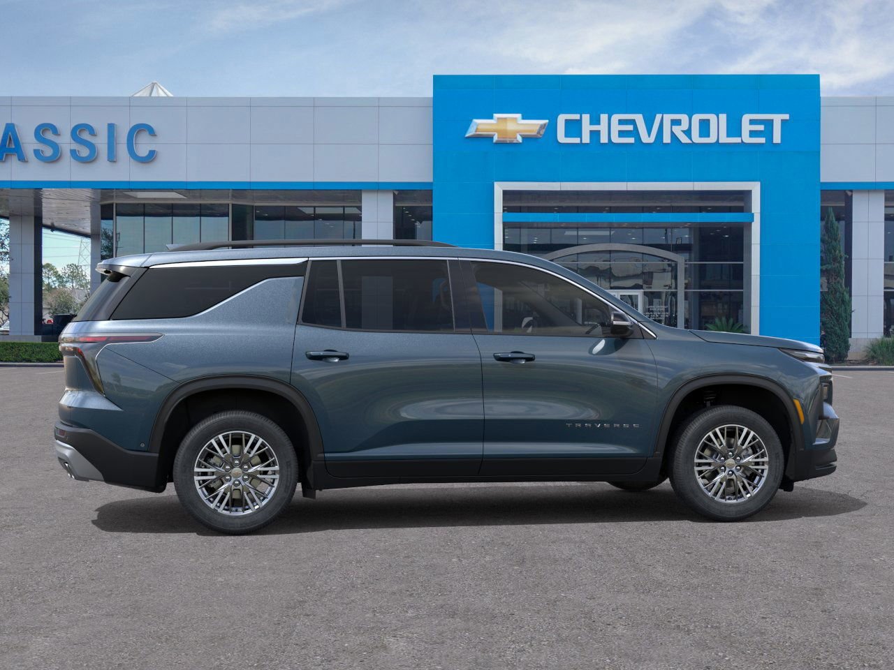 2026 Chevrolet Traverse LT Blue at Classic Elite Chevrolet Sugar Land