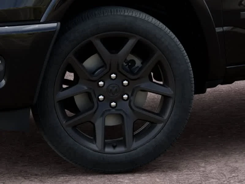 New 2027 Diamond Black Crystal Pearlcoat Ram Laramie image 8