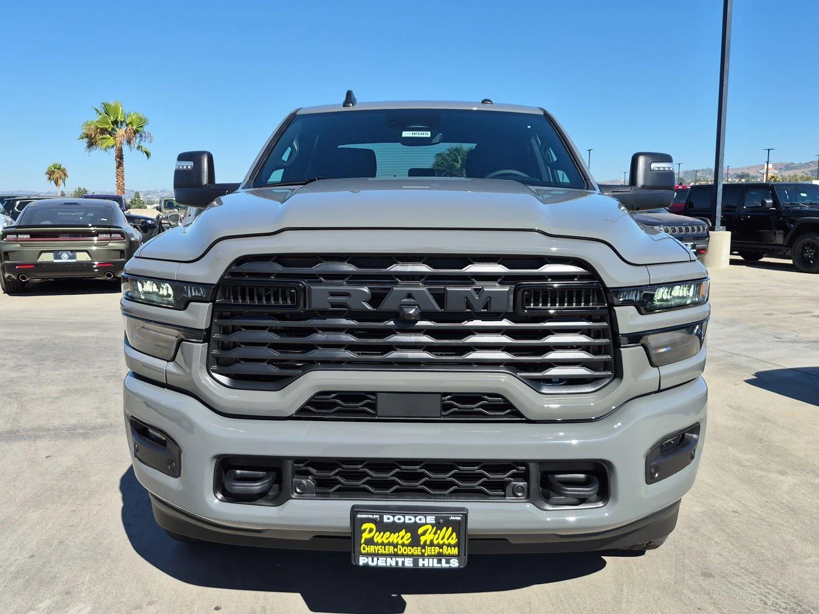 New 2026 Ceramic Gray Clear-Coat Exterior Paint RAM Big Horn image 2