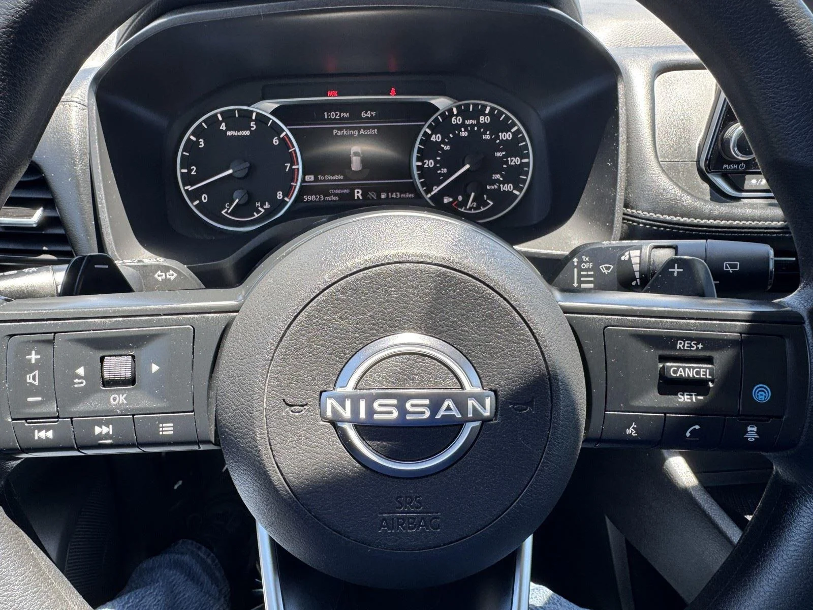 Used 2024 Super Black Nissan SV image 24