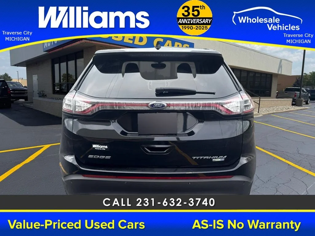 Used 2016 Shadow Black Ford Titanium image 6