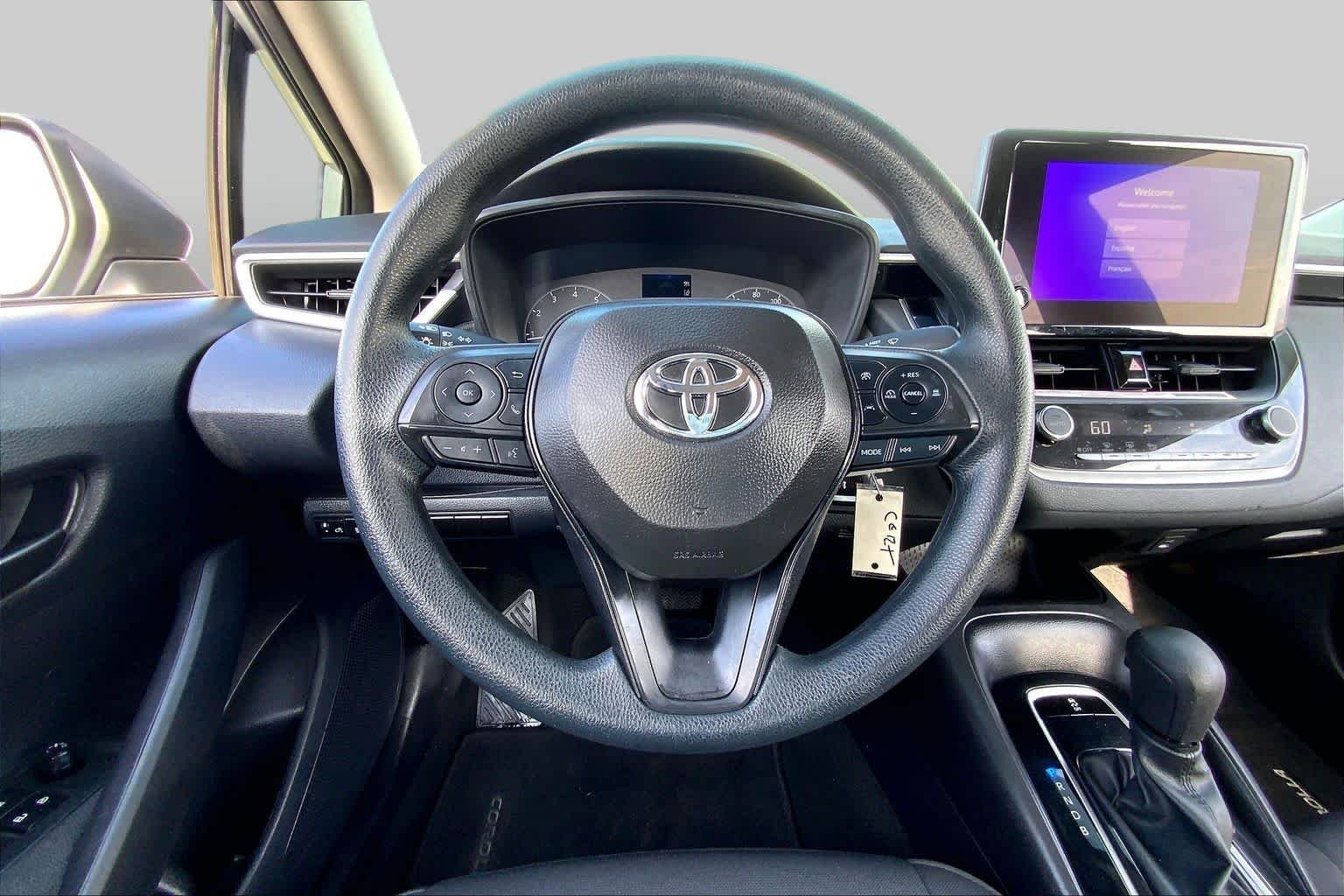 Used 2024 Classic Silver Metallic Toyota LE image 6