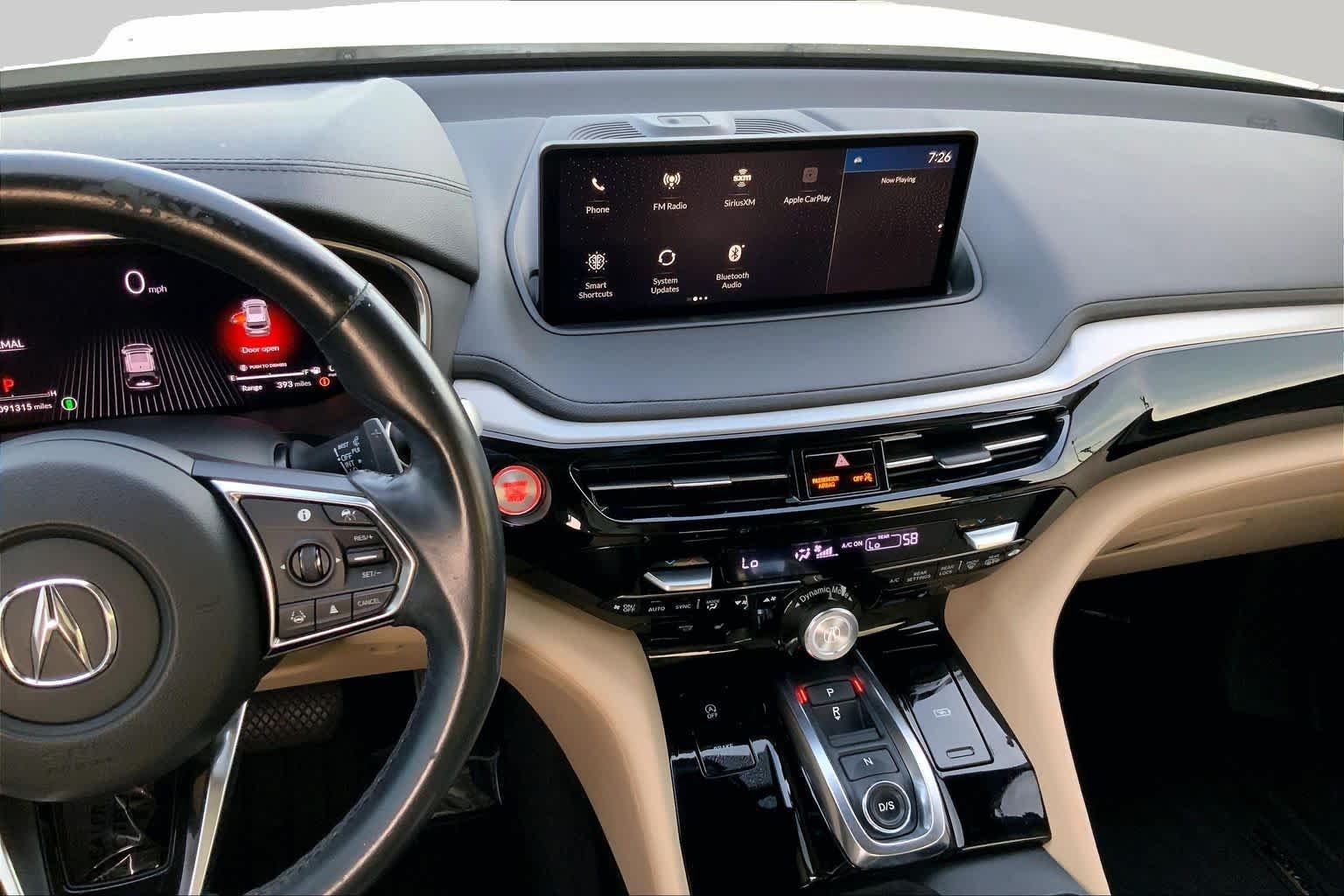 Used 2022 Platinum White Pearl Acura  image 7