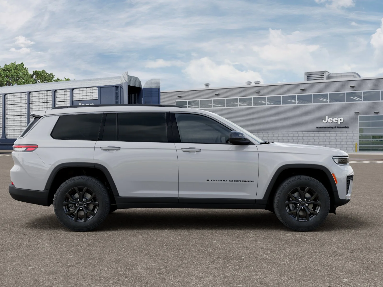 New 2026 Bright White Clear-Coat Exterior Paint Jeep Laredo image 12