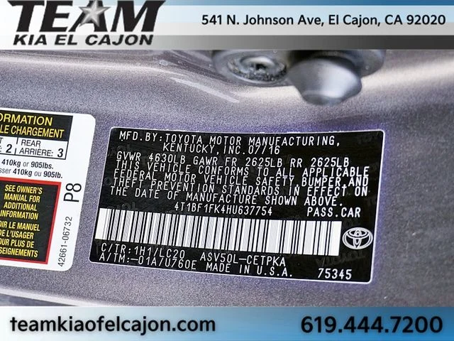 Used 2017 Gray Toyota XSE image 32