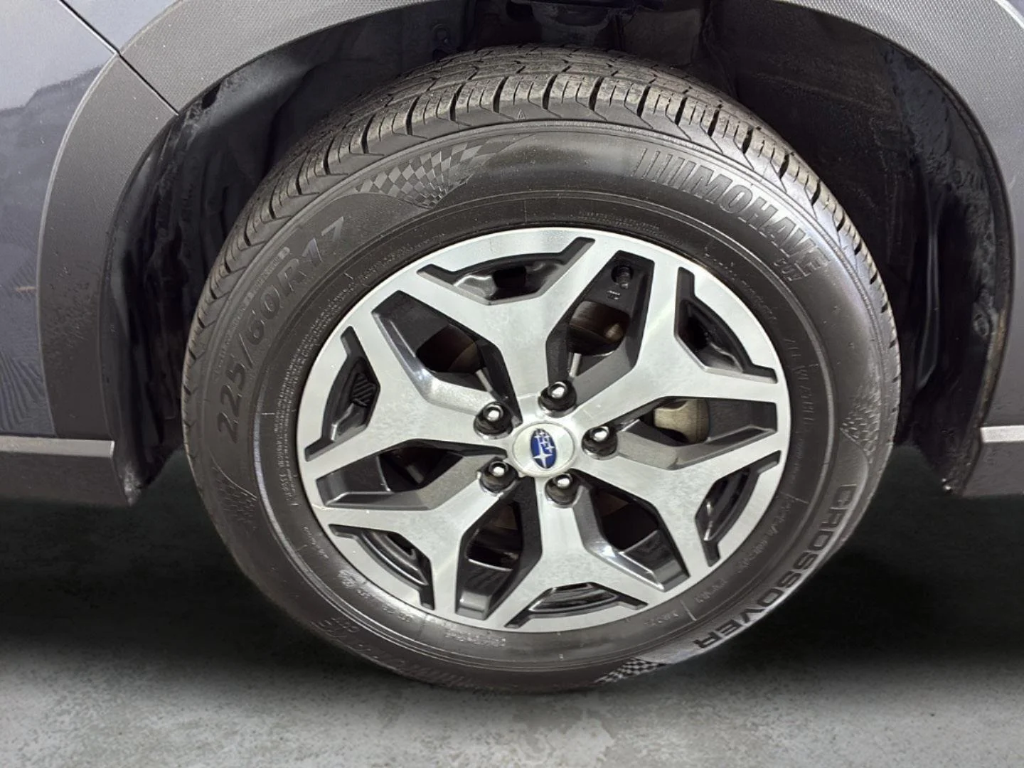 Used 2022 Magnetite Gray Metallic Subaru Premium image 16