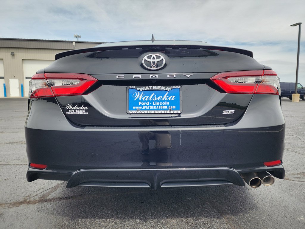 Used 2024 Midnight Black Metallic Toyota SE image 6