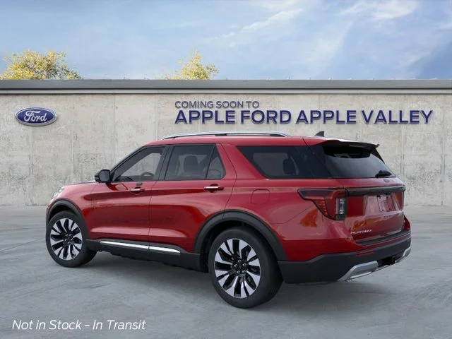 New 2026 Red Metallic Ford Platinum image 4