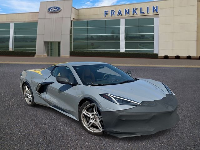 Certified Used 2025 Gray Chevrolet Stingray image 1