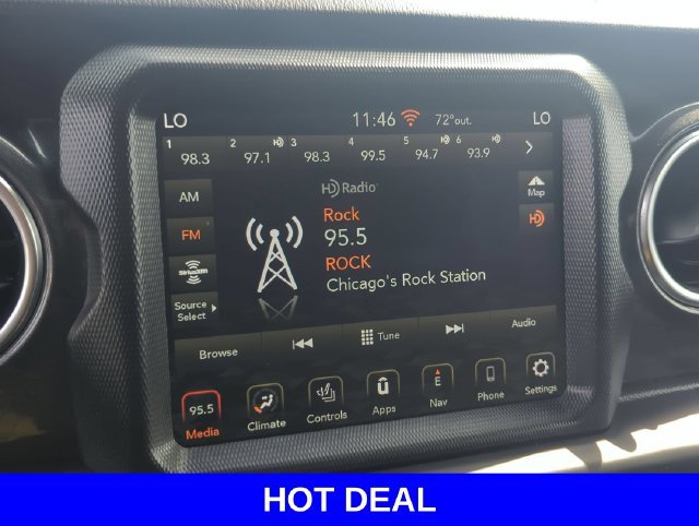 Used 2021 White Jeep Unlimited Sahara Altitude image 17