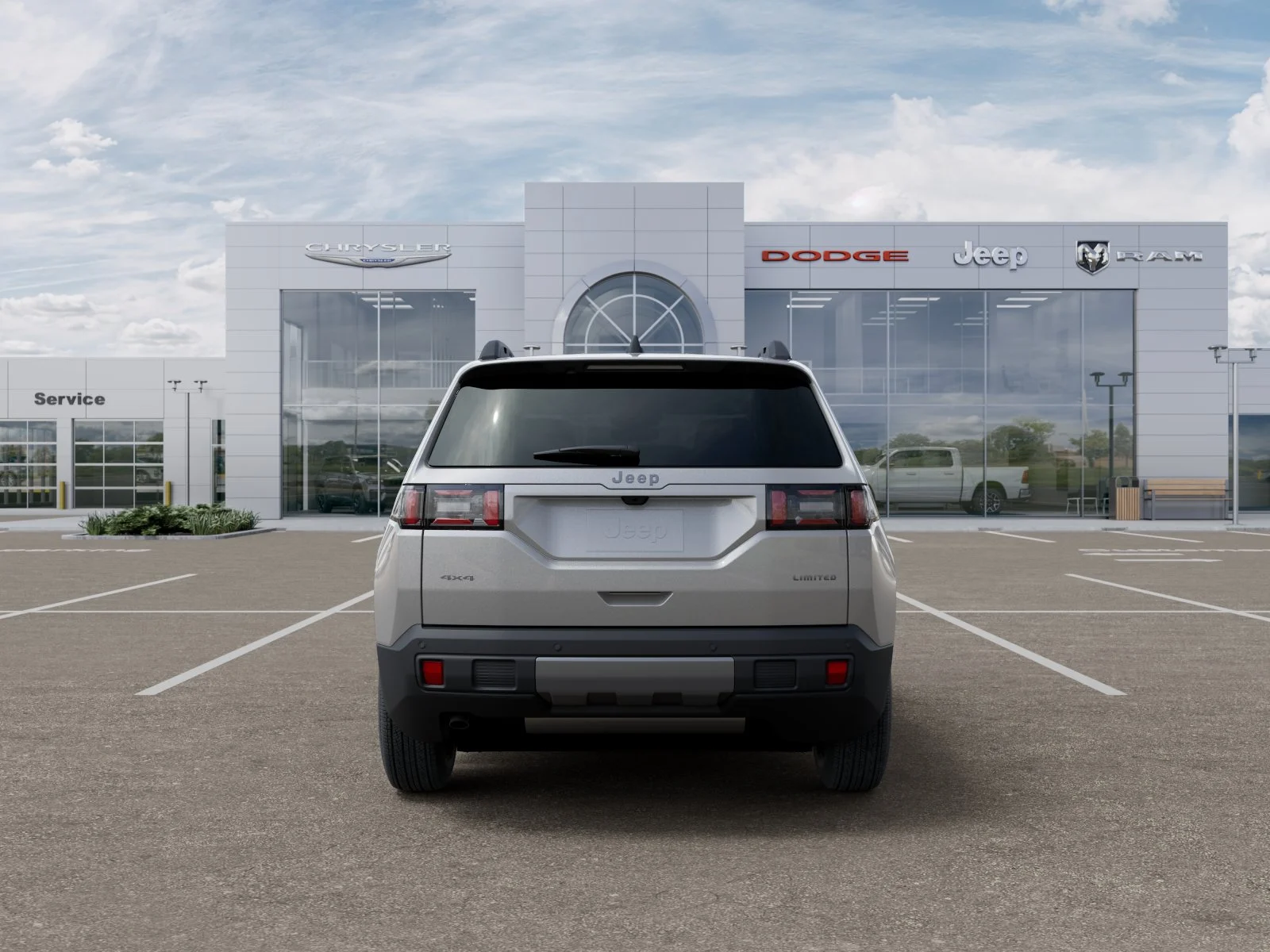 New 2026 Silver Zynith Clear-Coat Exterior Paint Jeep Limited image 30